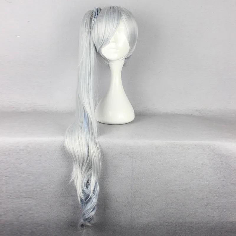 Головные уборы RWBY для косплея Weiss Schnee белые женские волосы вечеринки костюмы