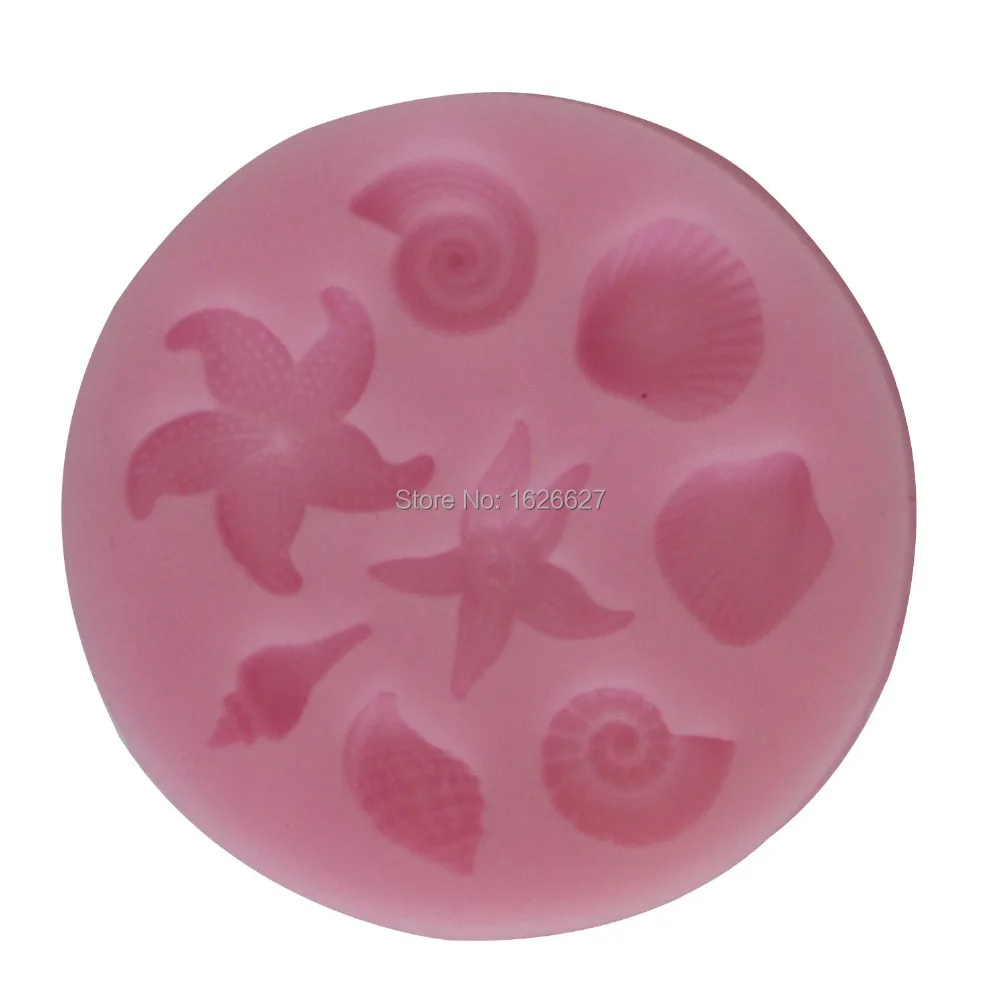 3D Силиконовая форма Морская Звезда Фондант украшения торта инструменты для