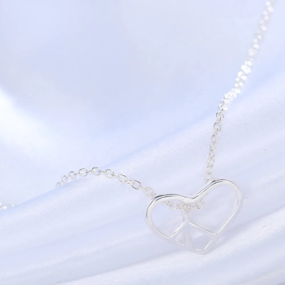 Kinitial позолоченные ожерелья с подвесками для женщин открытым сердцем ожерелье