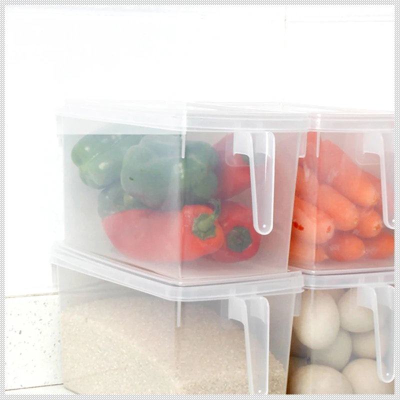 Многофункциональный пластиковый ящик для хранения холодильника разделитель