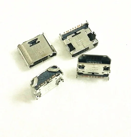 500 шт./лот Micro Mini USB разъем для подключения зарядного устройства Samsung Galaxy Core Prime G360