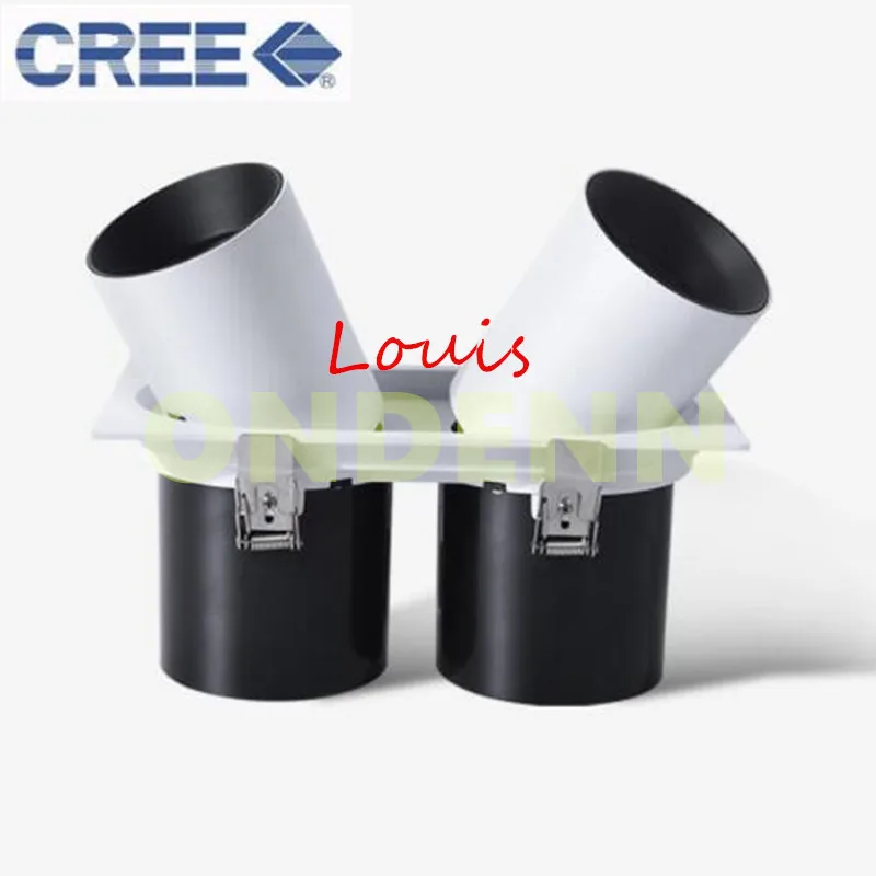 Регулируемая телескопическая Поворотная светодиодная Встраиваемая потолочная