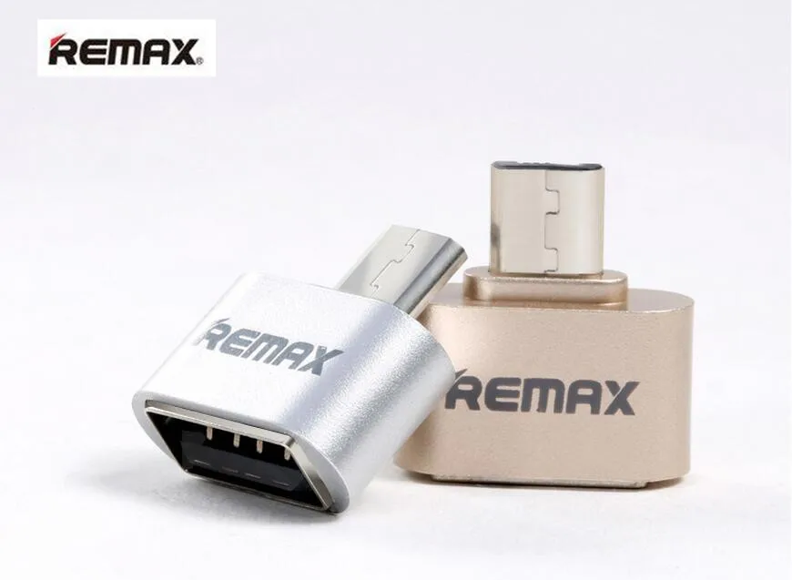 REMAX адаптеры для мобильных телефонов OTG USB переходник конвертер Micro к A Samsung Huawei