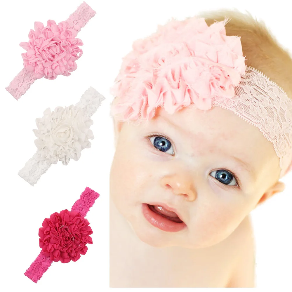 baby girl headband hair accessories Flower Floral bows newborn tiara headwrap Gift Toddlers bandage Ribbon Headwear Infant | Детская