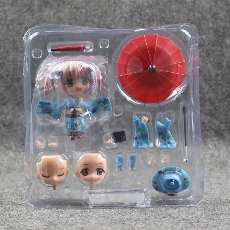 Аниме Puella Magi Madoka Magica фигурка игрушки Nendoroid 332 Kaname Madoka Kawaii модель куклы для коллекции