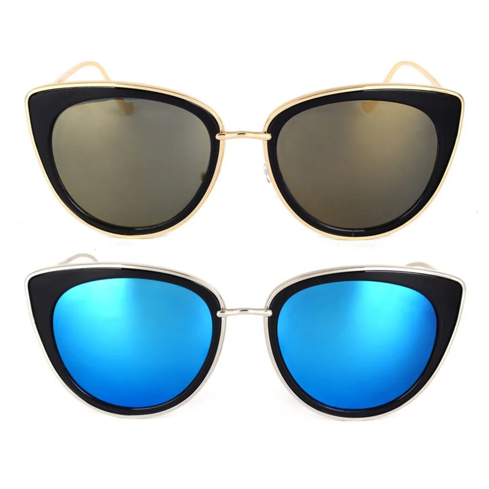 Женские солнцезащитные очки кошачий глаз брендовые дизайнерские в
