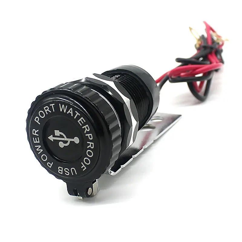 WUPP Dual USB порты и разъёмы 5 V 2.1a зарядное устройство для мотоциклов адаптеры питания