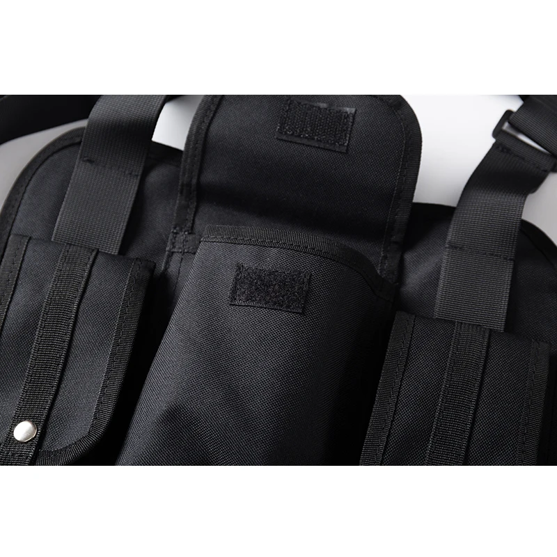 Модная нейлоновая нагрудная сумка многофункциональная карманная жилетка 2019