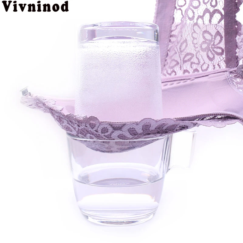 Бюстгальтер кружевной с цветочной вышивкой и эффектом пуш-ап