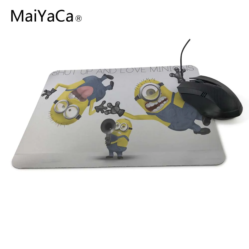 25X29cm Minions me компьютерный коврик для мыши Decorar Sua Mesa Нескользящий Резиновый коврик 220 мм X 180 мм X 2 мм& 250 мм x 290 мм x 2 мм - Цвет: 25X29cm