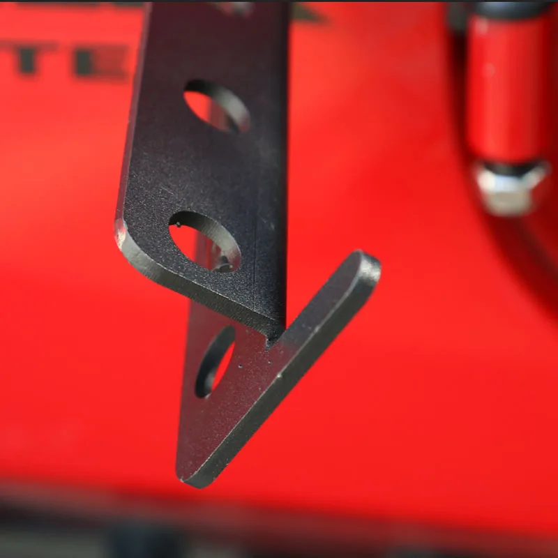 Круглый тип отверстия 2 шт черная стальная дверь педаль для Jeep Wrangler 2010 + шаг доска