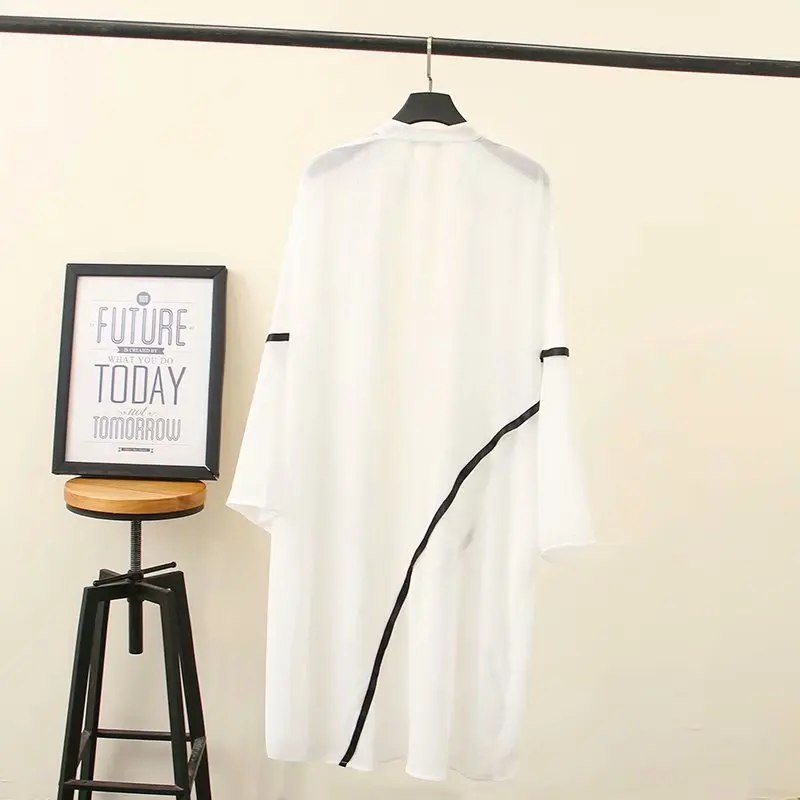 2019 Плюс Размер повседневные блузки Летняя женская одежда модная Свободная