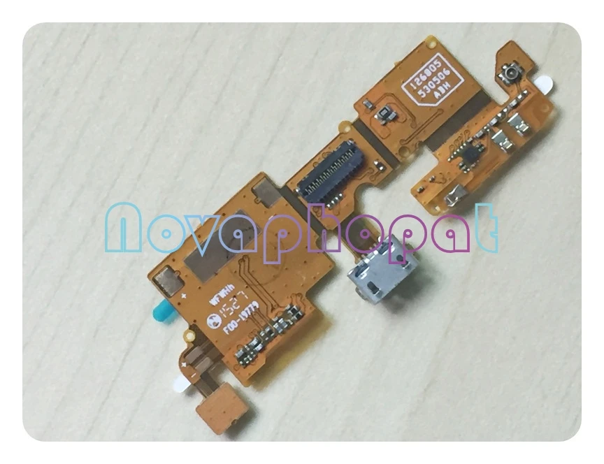 Novaphopat зарядное устройство Порт для zte Blade V6 X7 D6 Z7 T660 порт для зарядной USB док-станции Соединительный разъем микрофон гибкий кабель плата