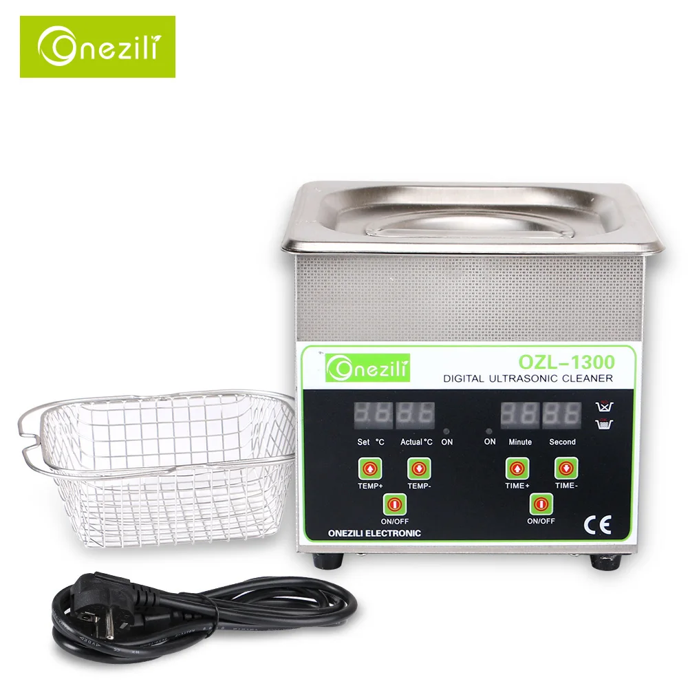 Цифровой Ультразвуковой очиститель с таймером 1 3л 2л для ювелирных колец