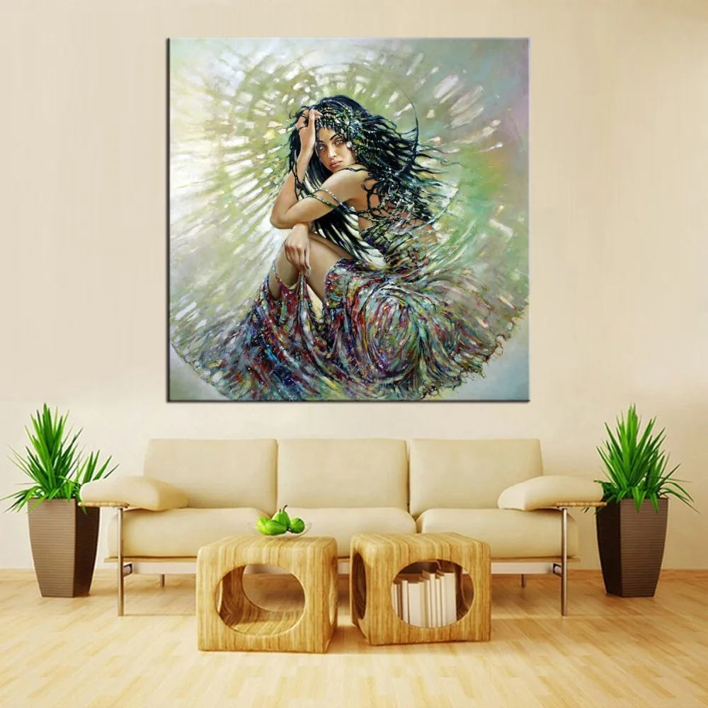 1 Панель Современная цветная Обнаженная художественная живопись идеи для