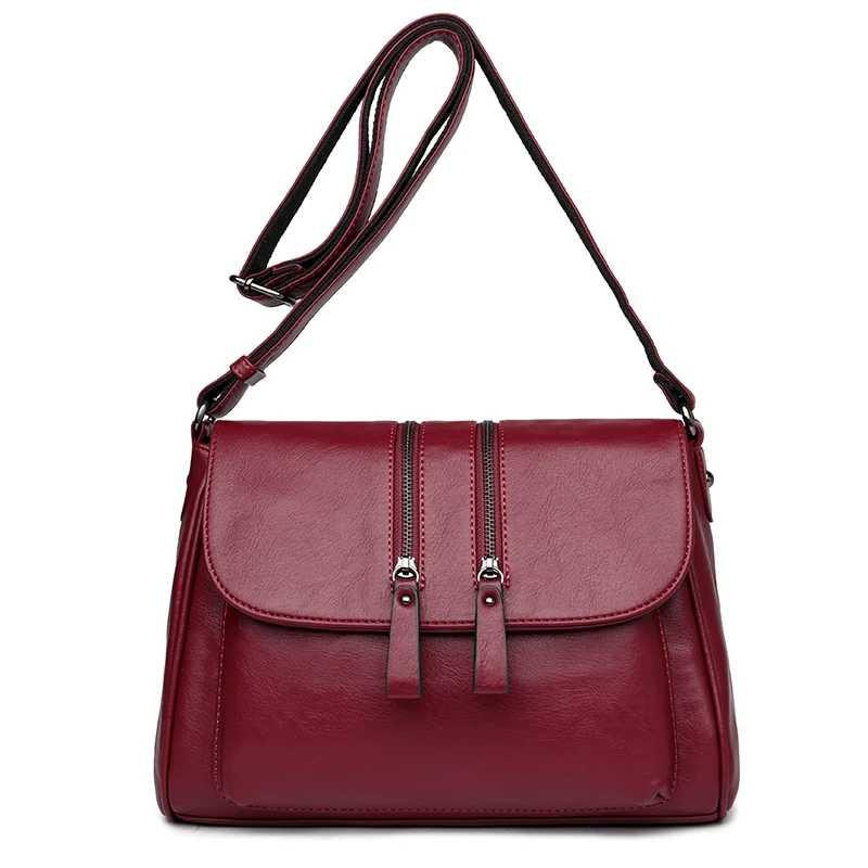 Женская сумка мессенджер Fabra на молнии с замком винно красные|designer handbags|handbag