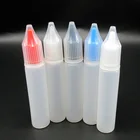 Бутылка для ручки с защитой от детей, 10 мл, пластиковая ПЭ-капельница, 1000 шт.лот, капельница, электронная сигарета, бутылка, бесплатная доставка