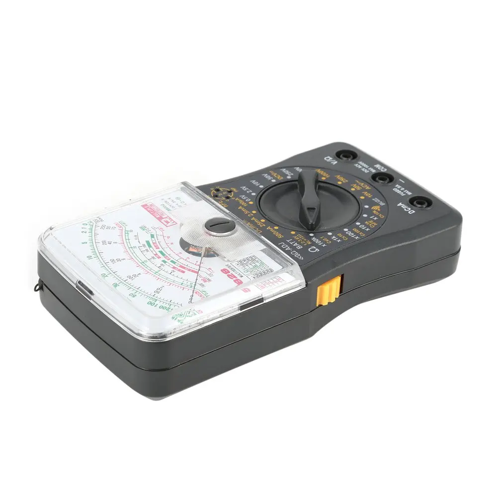 Мини портативный аналоговый мультиметр AC/DC Вольтметр Амперметр Сопротивление