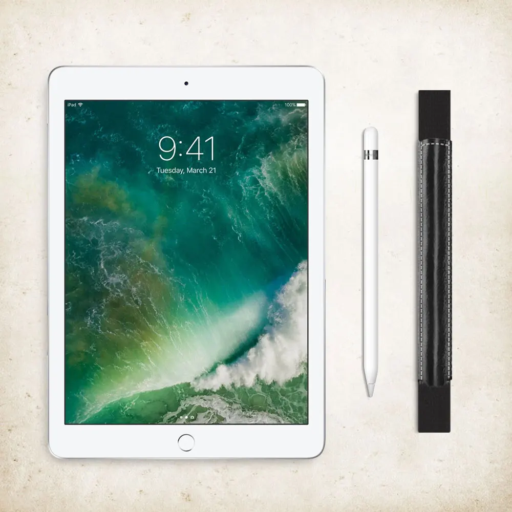 Кожаный чехол для Apple Pencil сенсорного экрана держатель планшета карандаша