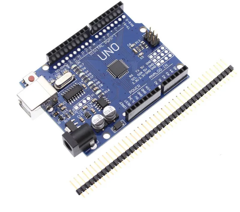 

1 шт. UNO R3 UNO плата UNO R3 CH340G + чип MEGA328P 16 МГц для Arduino UNO R3 макетная плата USB-кабель