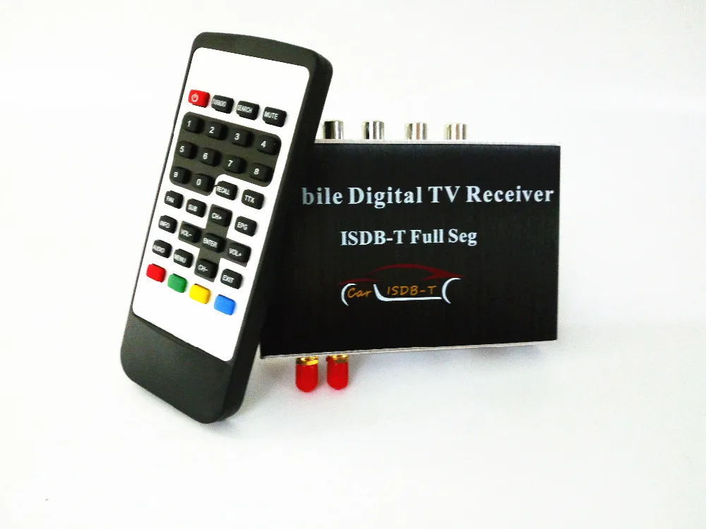 Двойной тюнер ISDB-T Full Seg Автомобильный цифровой ТВ-приемник 190 км/ч для Филиппин