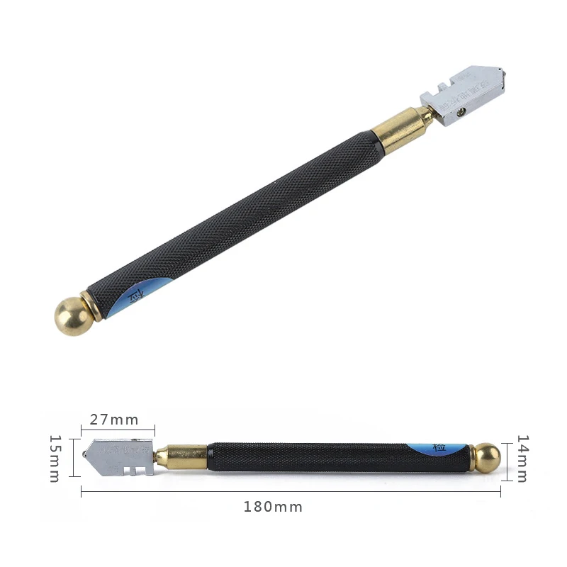 MX Professional Diamond Glass Cutter Alloy Cutting Wheel Metal Handle Head for glass mirror tile etc cutting Glass knife tools