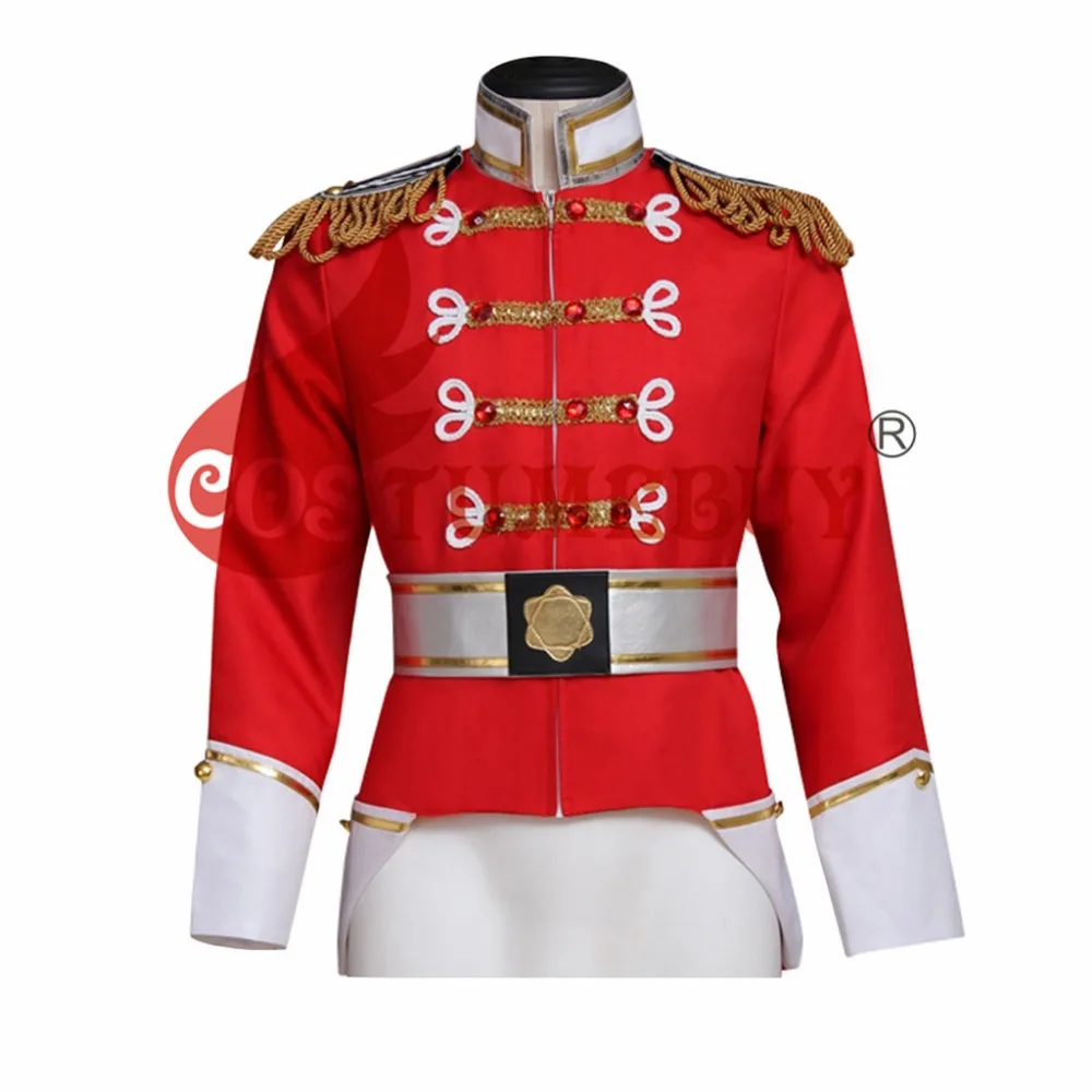 Costumebuy Щелкунчик принц Eric Косплей карнавальные костюмы на Хэллоуин король Щелкунчик королевская форма караульного солдата