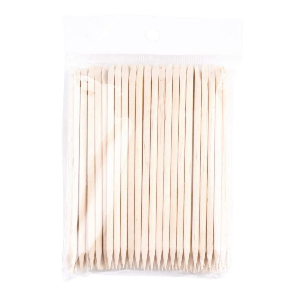 Маникюрный Инструмент для удаления кутикулы апельсиновая деревянная палочка