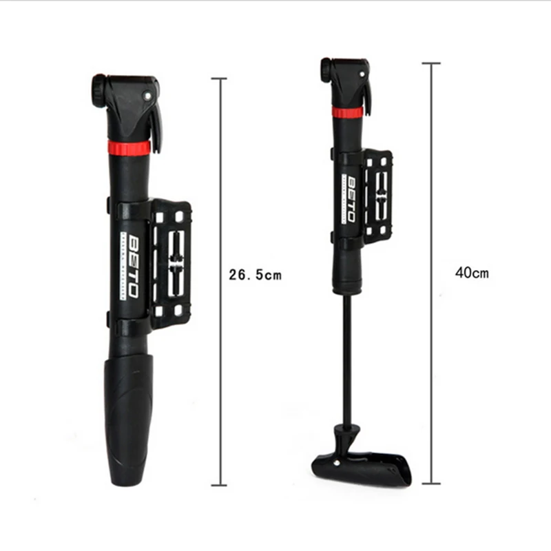 Universal Cycling Punp With Presta and Schrader Valve Portable Bicycle Pump Mountain Road Bike Mini Air R0016 | Спорт и развлечения