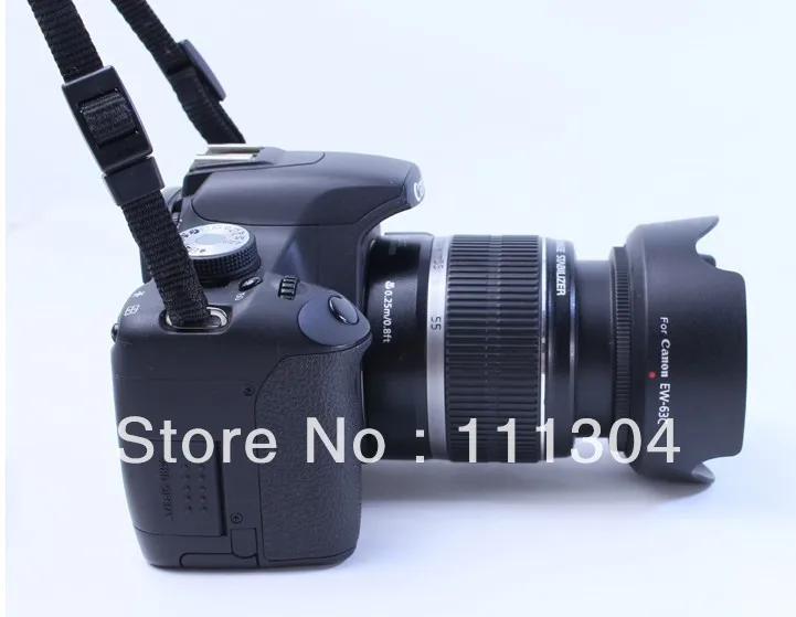 EW 63C бленда объектива байонетная EW63C для камеры Canon 700D 100D 18 55 STM объектив|lens hood for