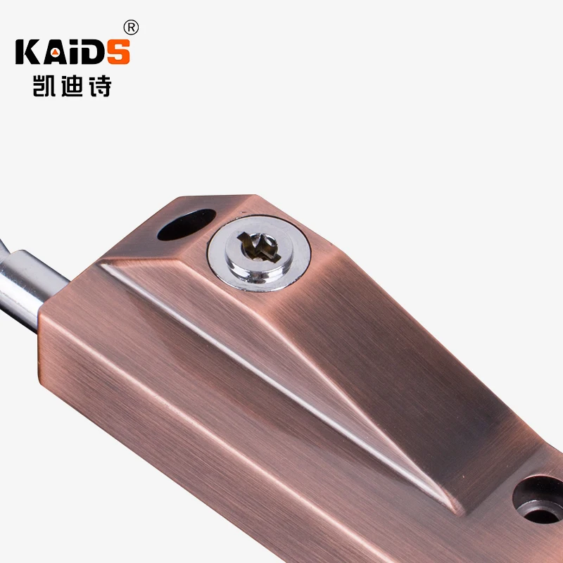 KAIDS нержавеющая сталь поверхностного монтажа Болт замок с ключом дверь оборудования/болт/защелка отель офис дома безопасности ворота шкафа болты