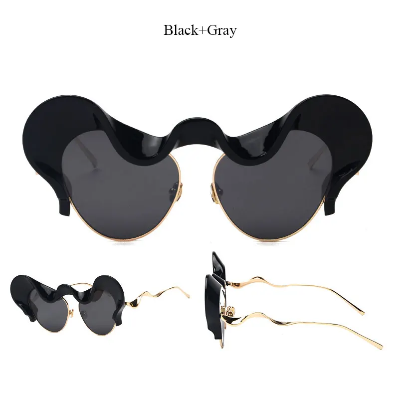 Уникальные высококачественные женские солнцезащитные очки в цветочной оправе