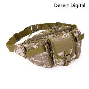desert digital Тактические скалолазание Молл многофункциональные водонепроницаемые нагрудные сумки наружные Пешие прогулки Рыбалка Охота поясная сумка рюкзак для кемпинга - Цвет: desert digital