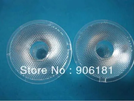 

#BAI-34.4 High quality LED Optical Lens, Size: 34.4X18.9mm, 40 degree, Bead surface, PMMA materials