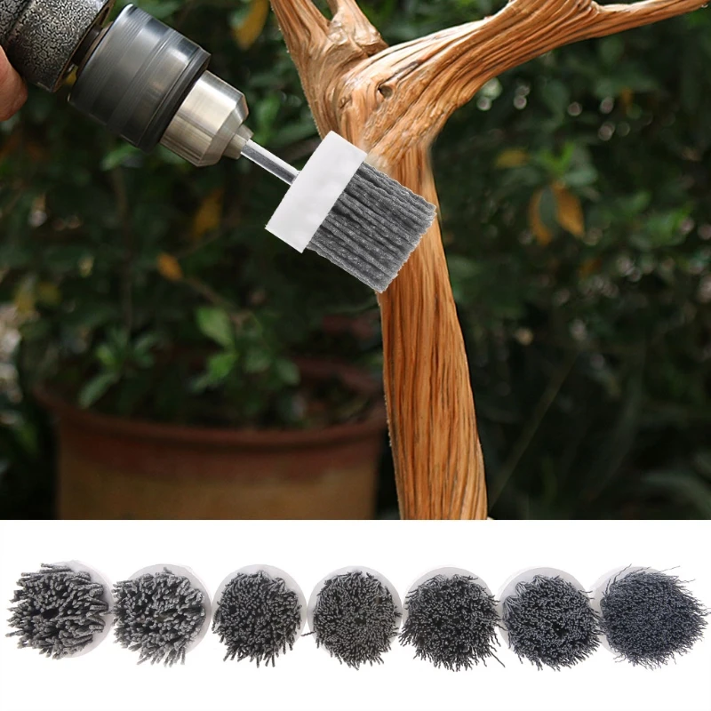 Абразивная стальная проволочная щетка для удаления заусенцев Шлифовальная