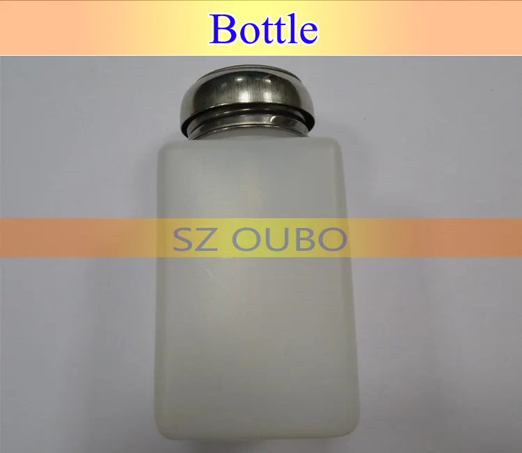 Жидкость Алкоголь Пресс Масло для полировки ногтей диспенсер чистого насосные