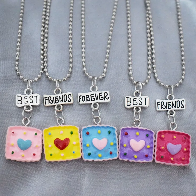 Ожерелье с подвеской в виде сердца из смолы для детей|Ожерелья подвеской| |