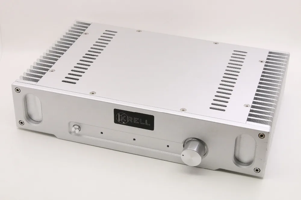 Полностью алюминиевый корпус усилителя мощности SENGTERBELLE Silver 1969 класса A Hi Fi