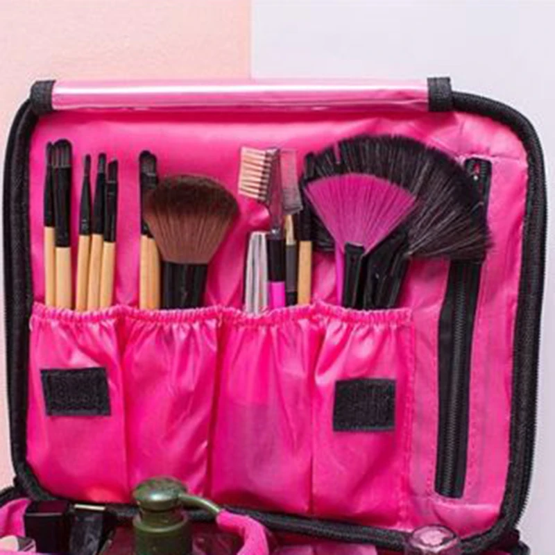 Профессиональный макияж сумки несессер коробка Уход за ногтями УФ гель Tech