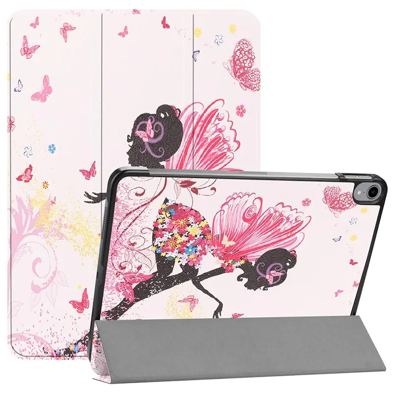 Butterfly girl Умный Магнитный чехол для нового iPad Pro 11, ультратонкий противоударный чехол-подставка из искусственной кожи для iPad Pro 11, чехол - Цвет: Butterfly girl