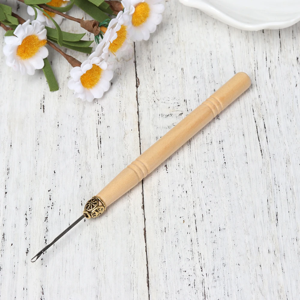 2 шт./компл. Плетеный крючок с защелкой игла Dreadlock вязание крючком для парика