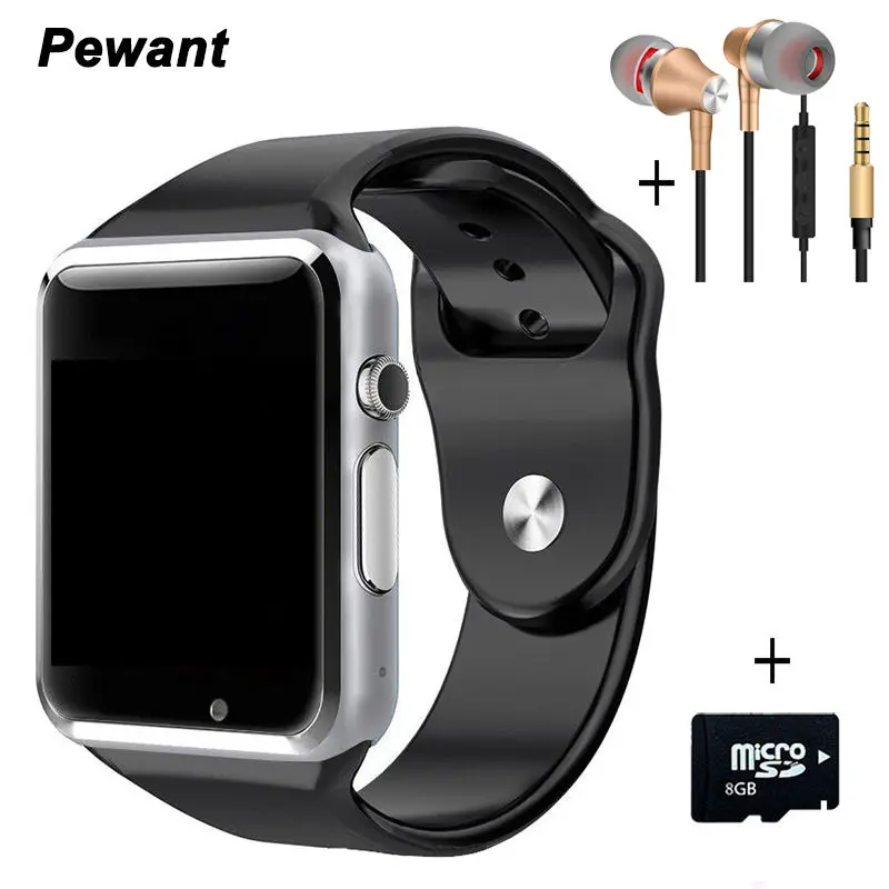 Бестселлер, Bluetooth, Android, умные часы A1 W8, умные часы, шагомер, синхронизация сообщений, умные часы с камерой, SIM, TF карта, Смарт-часы