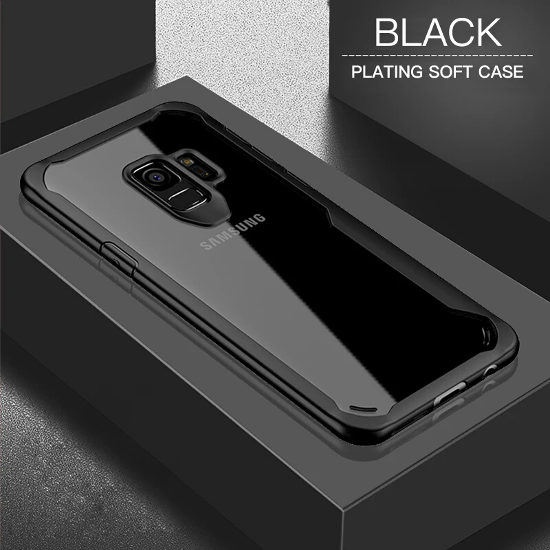 Роскошная Противоударная подушка безопасности бампер чехол для samsung Galaxy A5 A6 A7 A8 A9