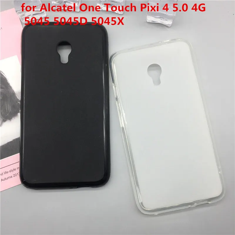 Мягкий силиконовый чехол для телефона Alcatel One Touch Pixi 4 5 0 4G 5045 5045D 5045X Роскошный из