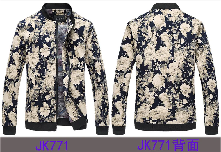 YuWaiJiaRen, большой размер, 5XL, мужская куртка-бомбер, стоячий воротник, повседневная куртка на молнии, Мужская брендовая одежда, верхняя одежда, пальто с цветочным принтом