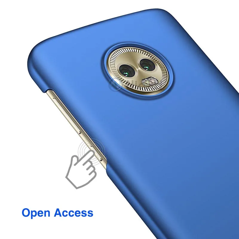 Матовый Жесткий Пластиковый Чехол для Motorola G6 plus G7 Power G5 G5S тонкий матовый чехол