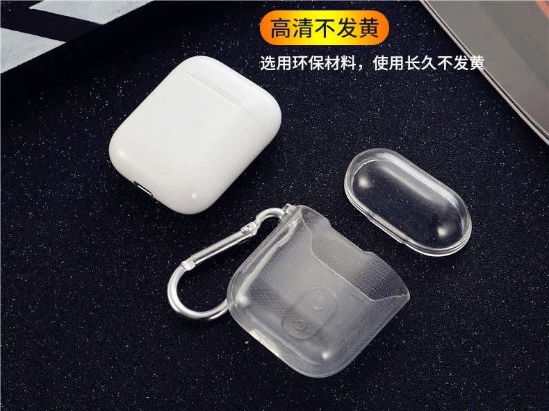 Новинка для airpods Transpare чехол Чехол s TPU прозрачный чехол с текстурой углеродного волокна для наушников apple аксессуары электрическая схема