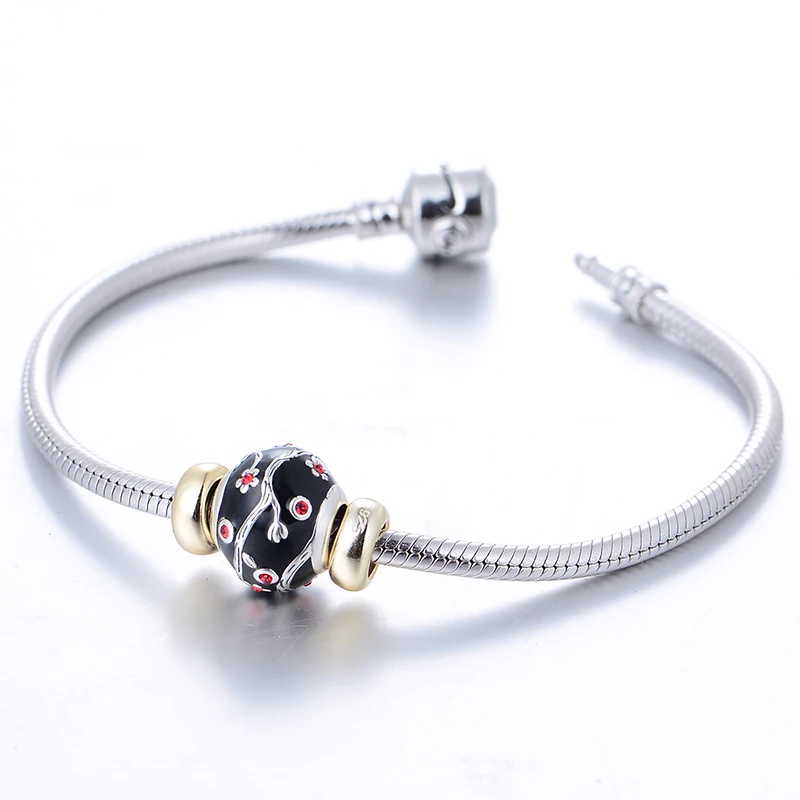 10 шт./лот золотые серебряные бусины для изготовления ювелирных изделий дешевые