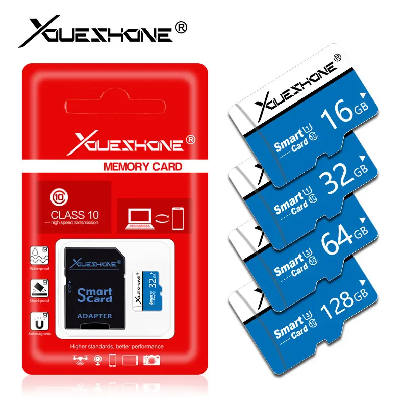 Высококачественная карта памяти 128 Гб 64 Гб micro sd 32 ГБ 16 ГБ 8 ГБ SDXC SDHC micro sd карта Cartao De Memoia для телефона/планшета/ПК
