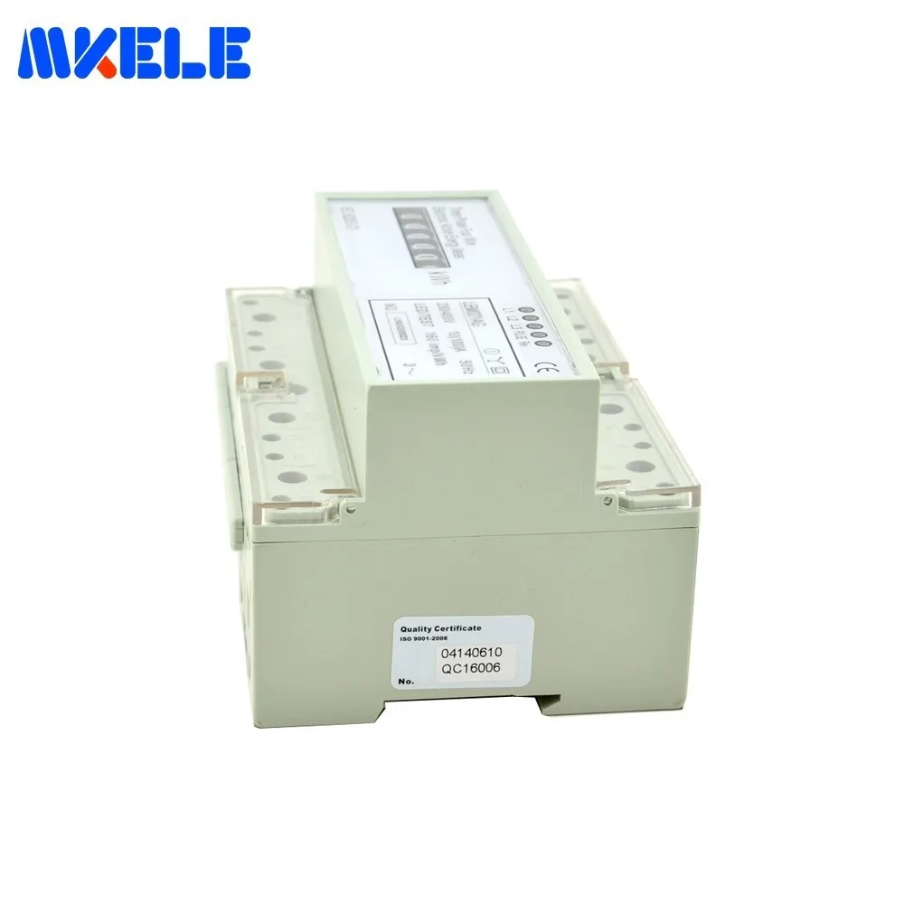 Makerele AC 60 Гц ваттметр din рейка MK LEM021GC портативный цифровой ЖК дисплей трехфазный